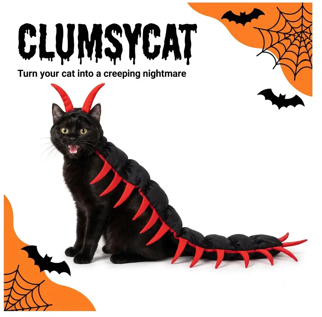 Centipede Cat Costume